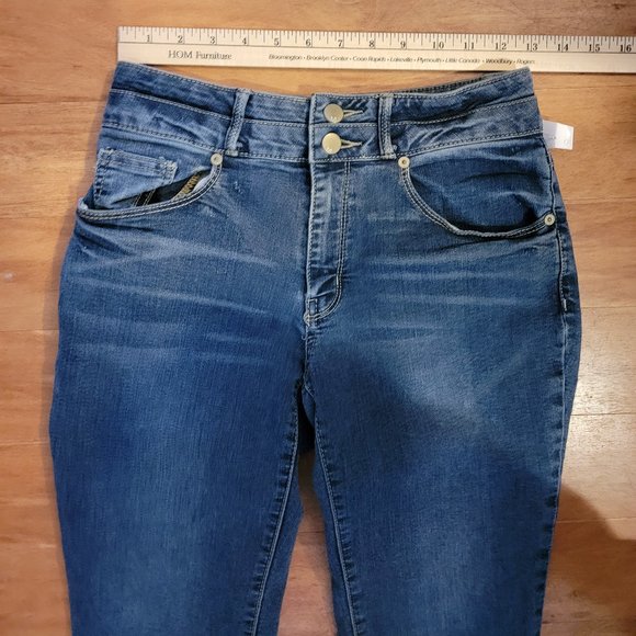 Mossimo High Rise Skinny Jeans Size 2 High Waisted - Picture 7 of 11